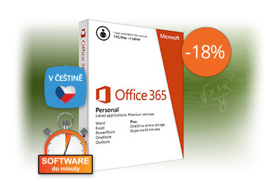 Office 365 pro jednotlivce vám přináší nejnovější verze aplikací Office 2016 + cloudové služby, díky kterým můžete Office používat kdykoli a kdekoli chcete. Navíc získáte 60 volných minut pro Skype volání a 1 TB prostoru na OneDrive.