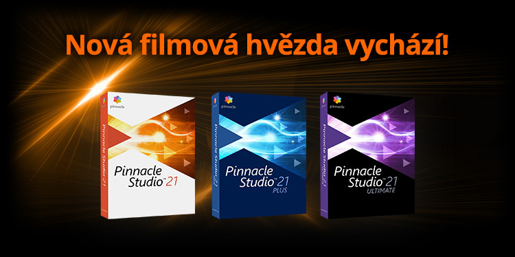Pinnacle Studio 21 - oblíbený program pro střih a úpravu domácího videa je k dispozici ve verzi 21 a přináší řadu novinek! Například Morph!