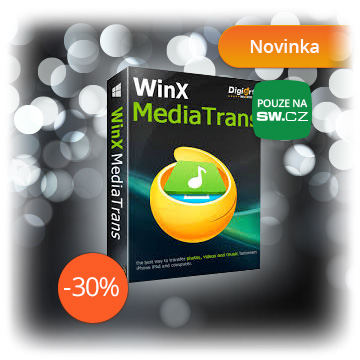 WinX Media Trans je nejjednodušší cesta jak převést fotografie, videa a hudbu mezi iPhonem, iPadem a počítačem.